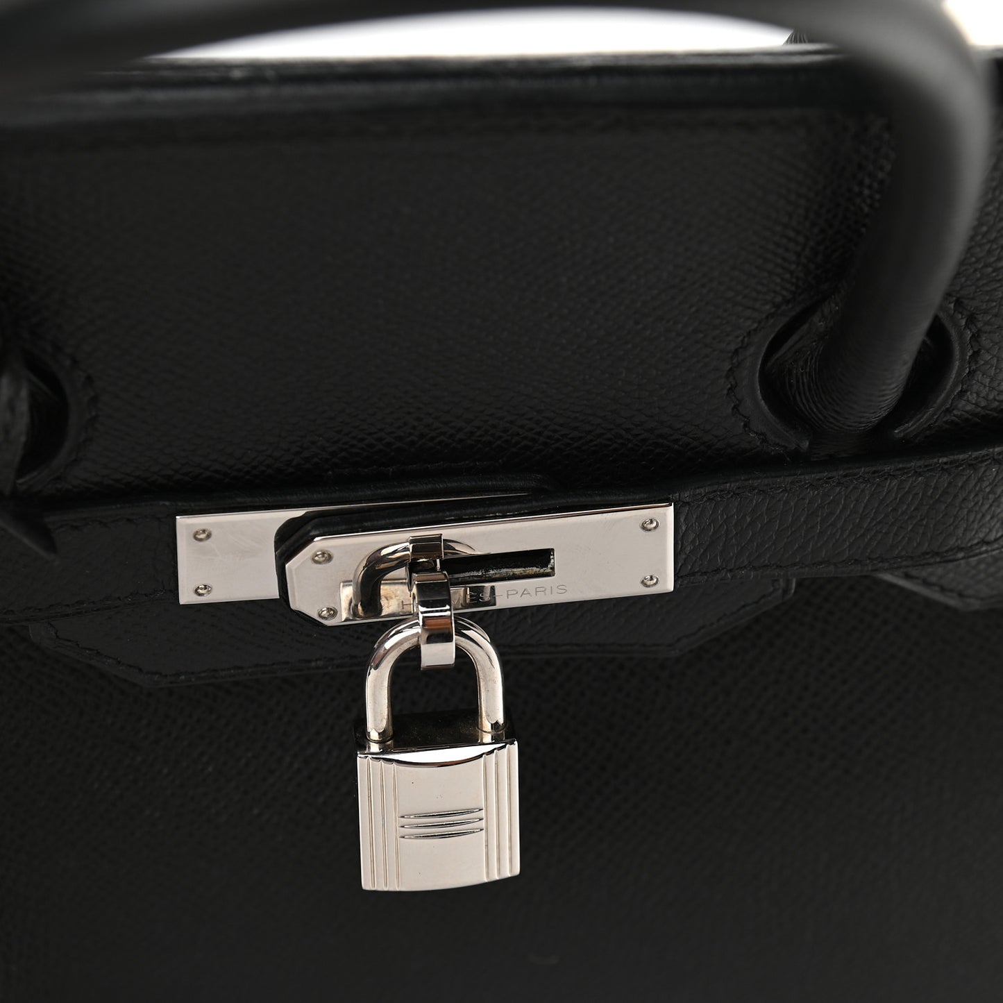 Epsom Birkin 35 Black