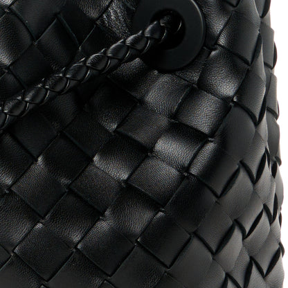 Bottega Veneta Nappa Intrecciato Small East West Andiamo Shoulder Bag Black 10 of 12