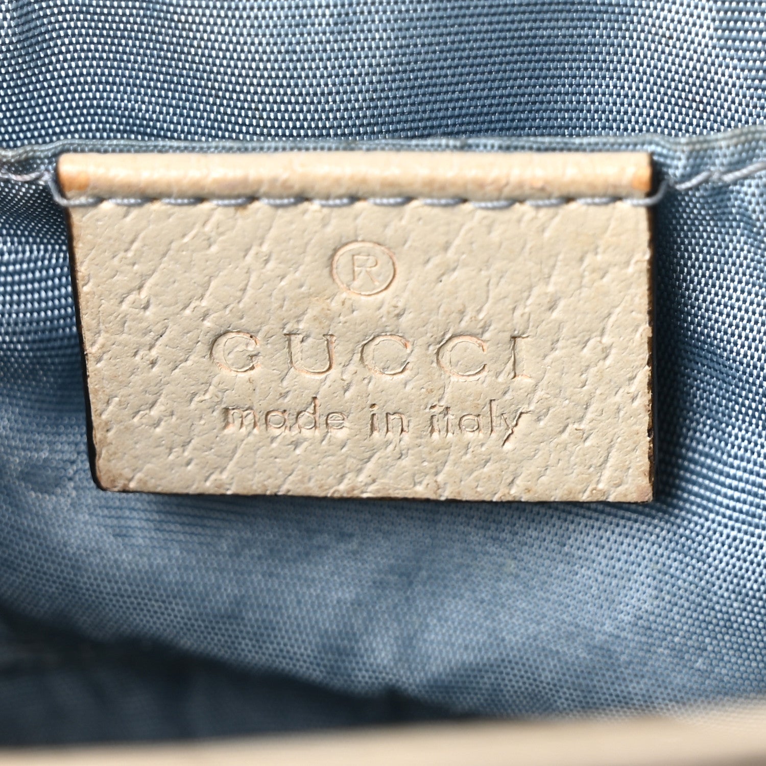 Gucci Grained Calfskin Bee Star Small Padlock Shoulder Bag White 6 of 10