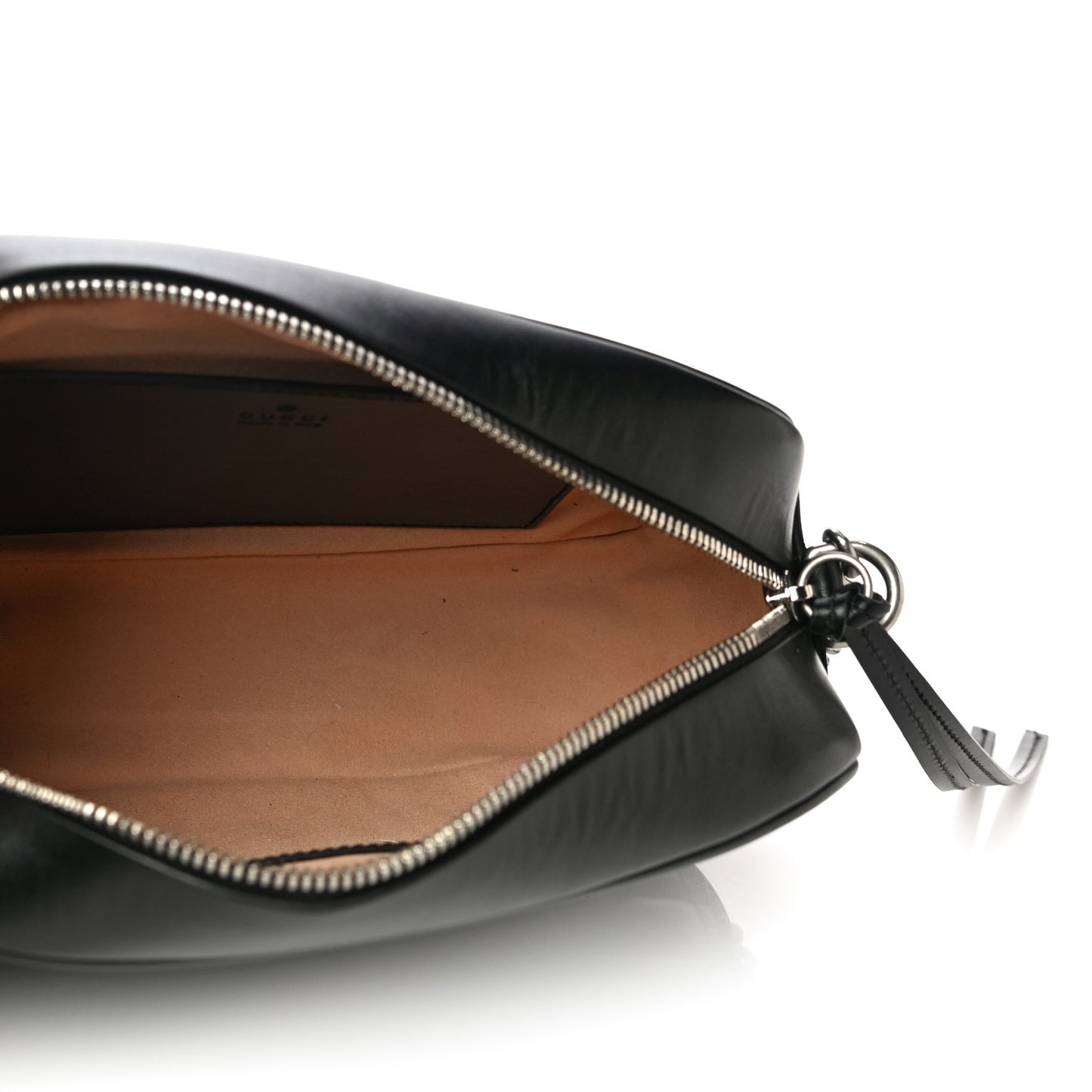 Calfskin Matelasse Aria Small GG Marmont Chain Shoulder Bag Black