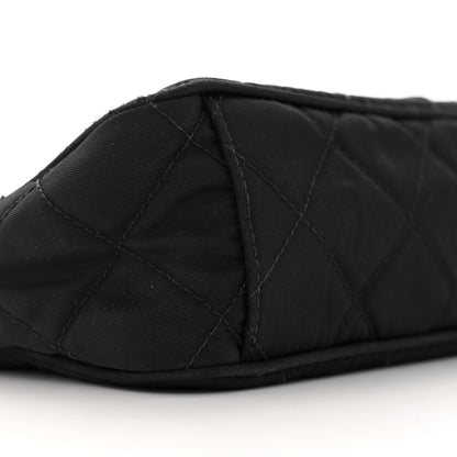 Prada Nylon Tessuto Impuntu Quilted Crossbody Bag Black 9 of 10