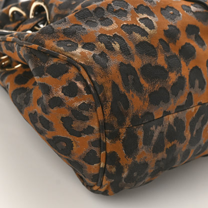 Jimmy Choo Suede Leopard Print Riki Tote 7 of 8