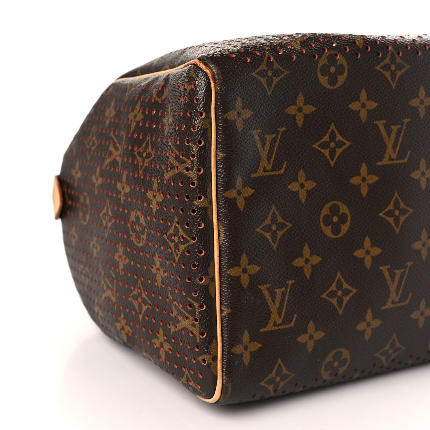 Monogram Perforated Speedy 30 Orange