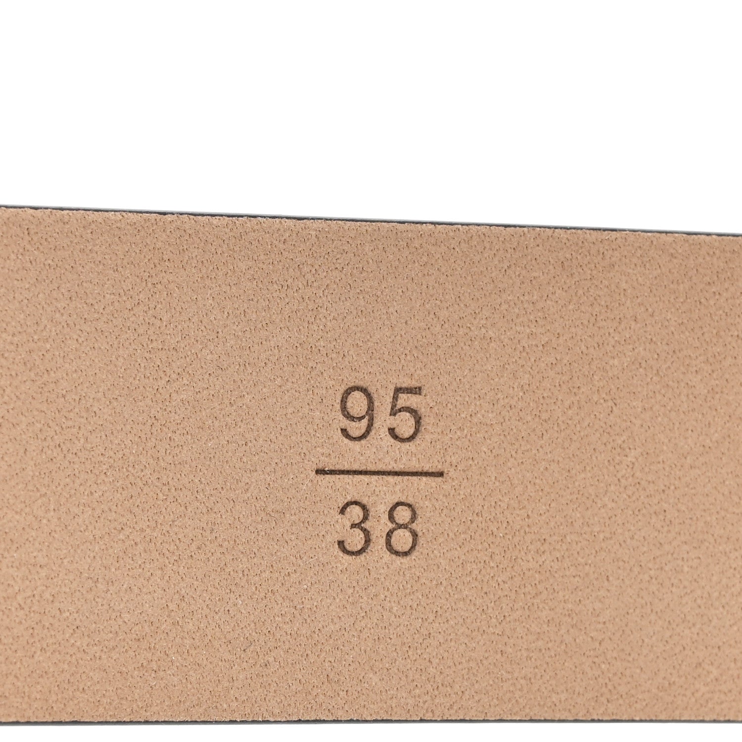 Chanel Calfskin Belt 95 38 Black 6 of 8