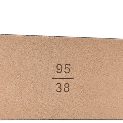 Chanel Calfskin Belt 95 38 Black 6 of 8