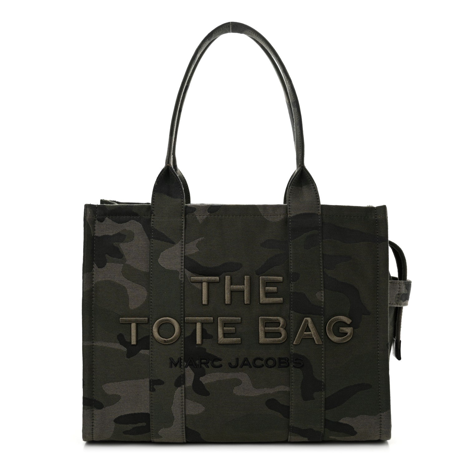 Marc Jacobs Canvas Camouflage Large The Tote Bag Khaki 1 of 15