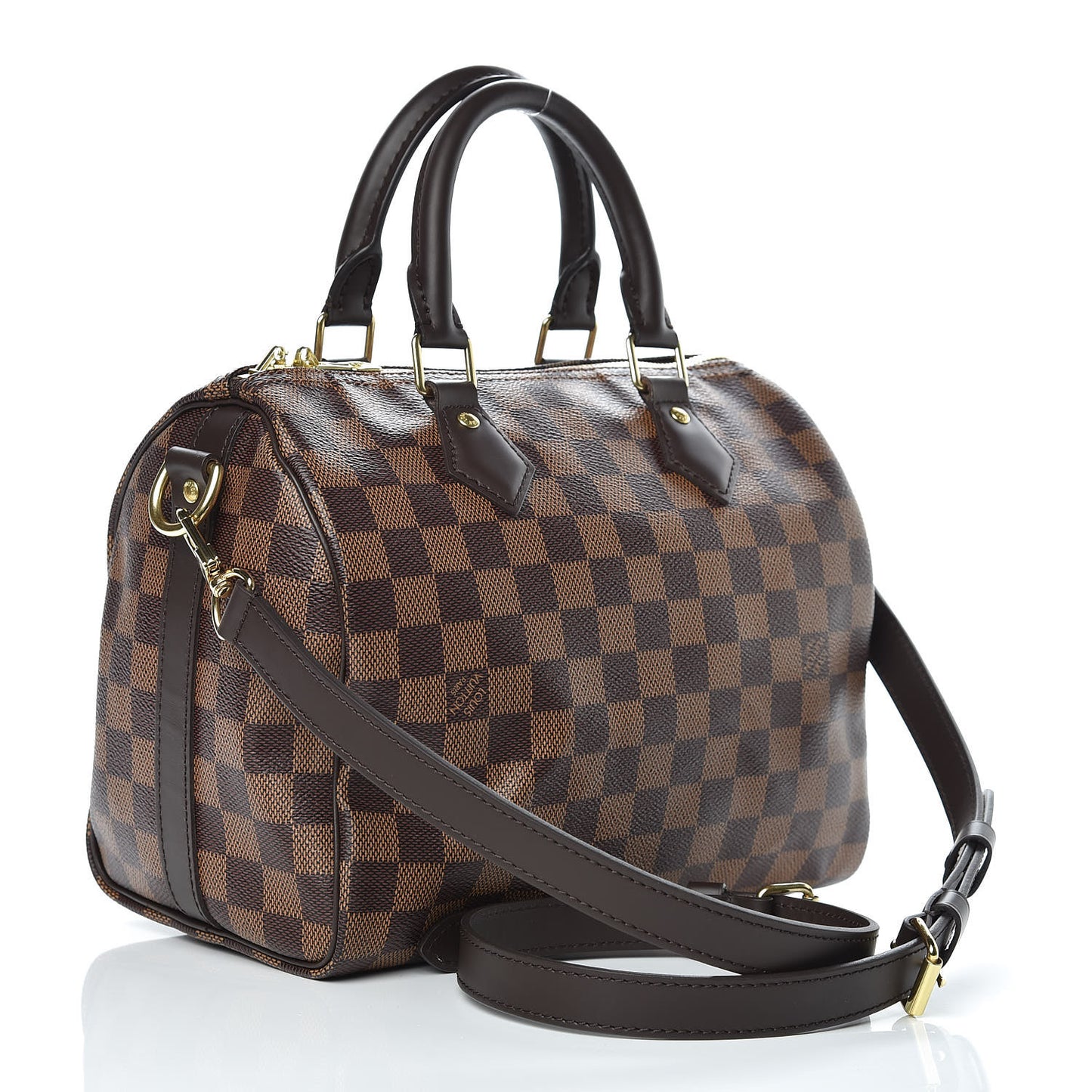 Damier Ebene Speedy Bandouliere 25