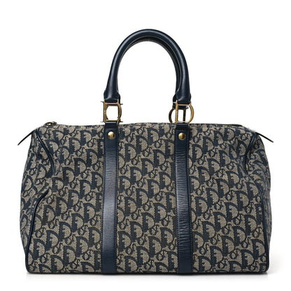 Christian Dior Monogram Boston Navy Blue 1 of 11