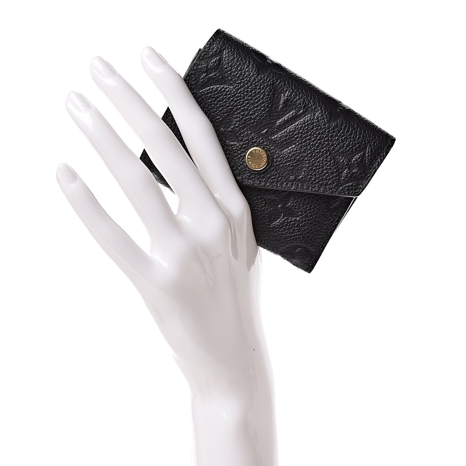 Louis Vuitton Empreinte Zoe Wallet Black 2 of 8