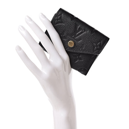 Louis Vuitton Empreinte Zoe Wallet Black 2 of 8