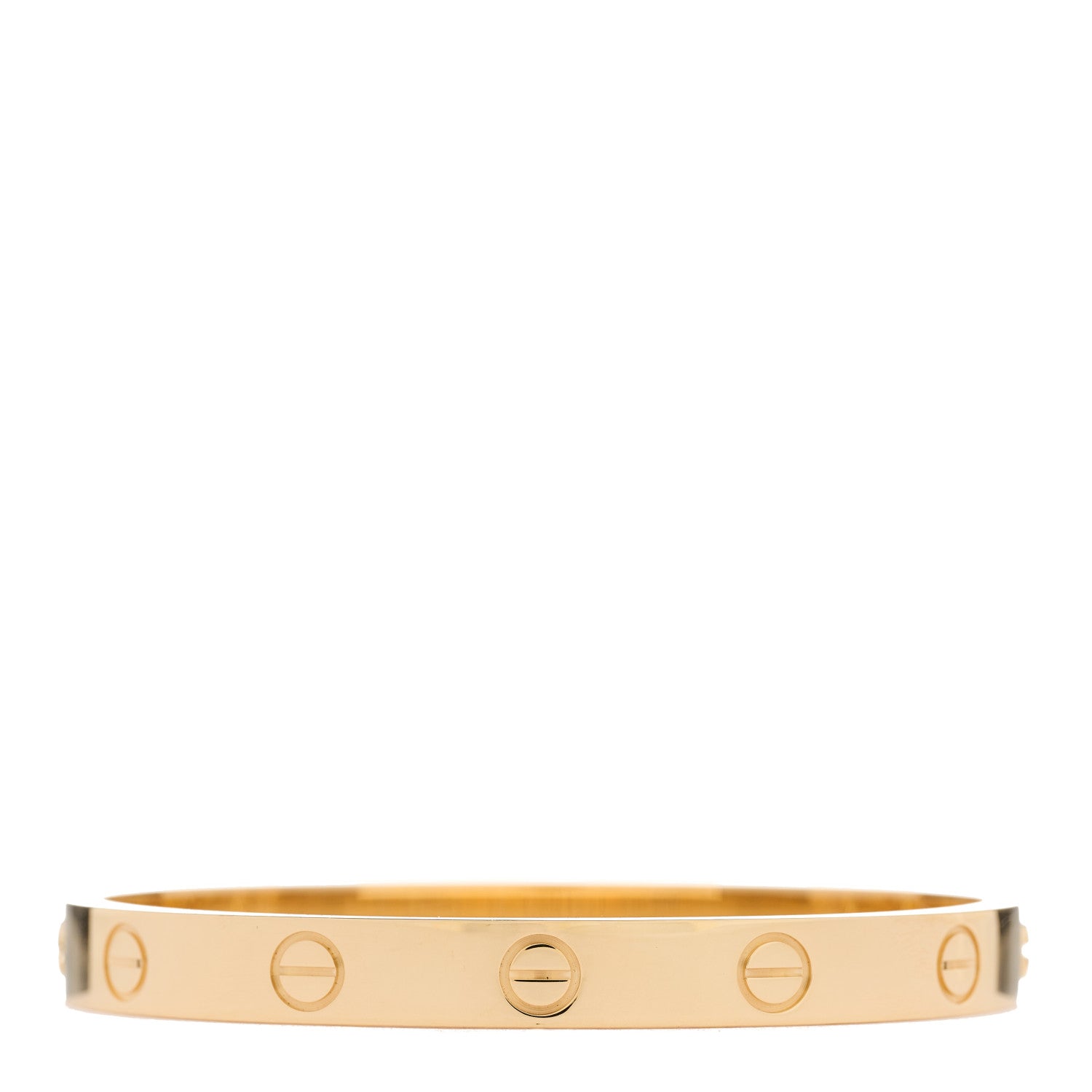 Cartier 18K Yellow Gold LOVE Bracelet 15 1 of 9