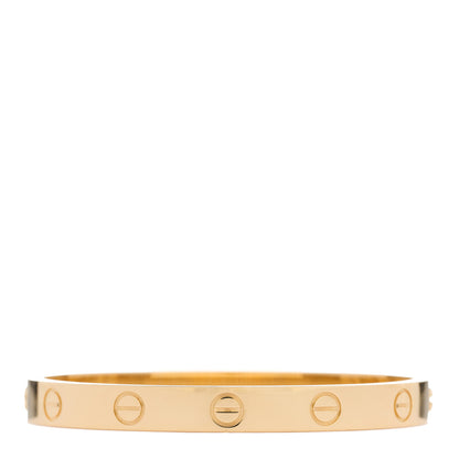 Cartier 18K Yellow Gold LOVE Bracelet 15 1 of 9