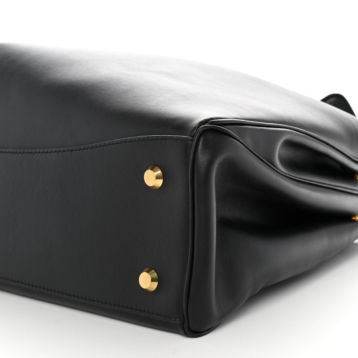 Balenciaga Smooth Calfskin Large Rodeo Top Handle Handbag Black 9 of 9