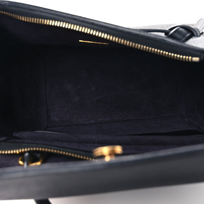 Celine Grained Calfskin Micro Belt Bag Black 5 of 11