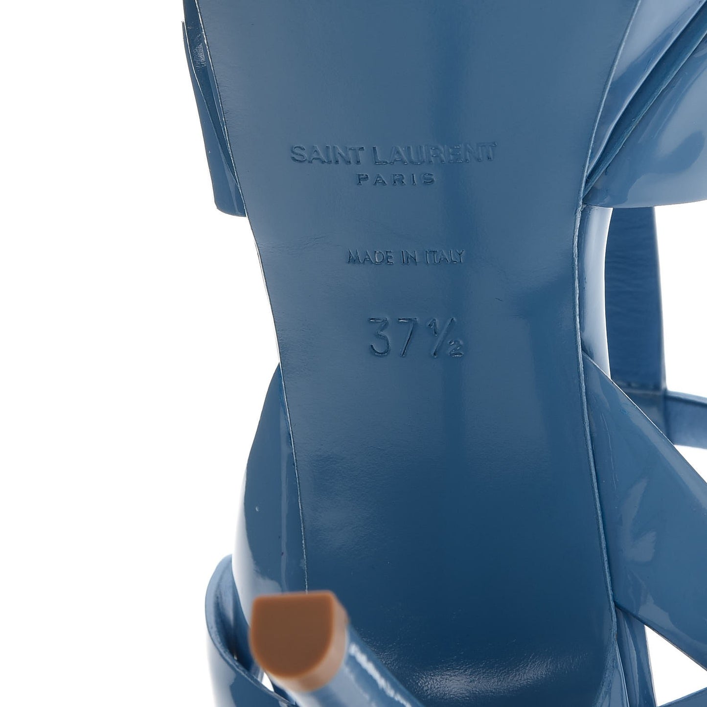 Patent Tribute 75 Platform Sandals 37.5 Blue Royal