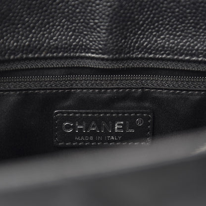 Chanel Caviar Quilted Grand Shopping Tote GST Black 11 of 13