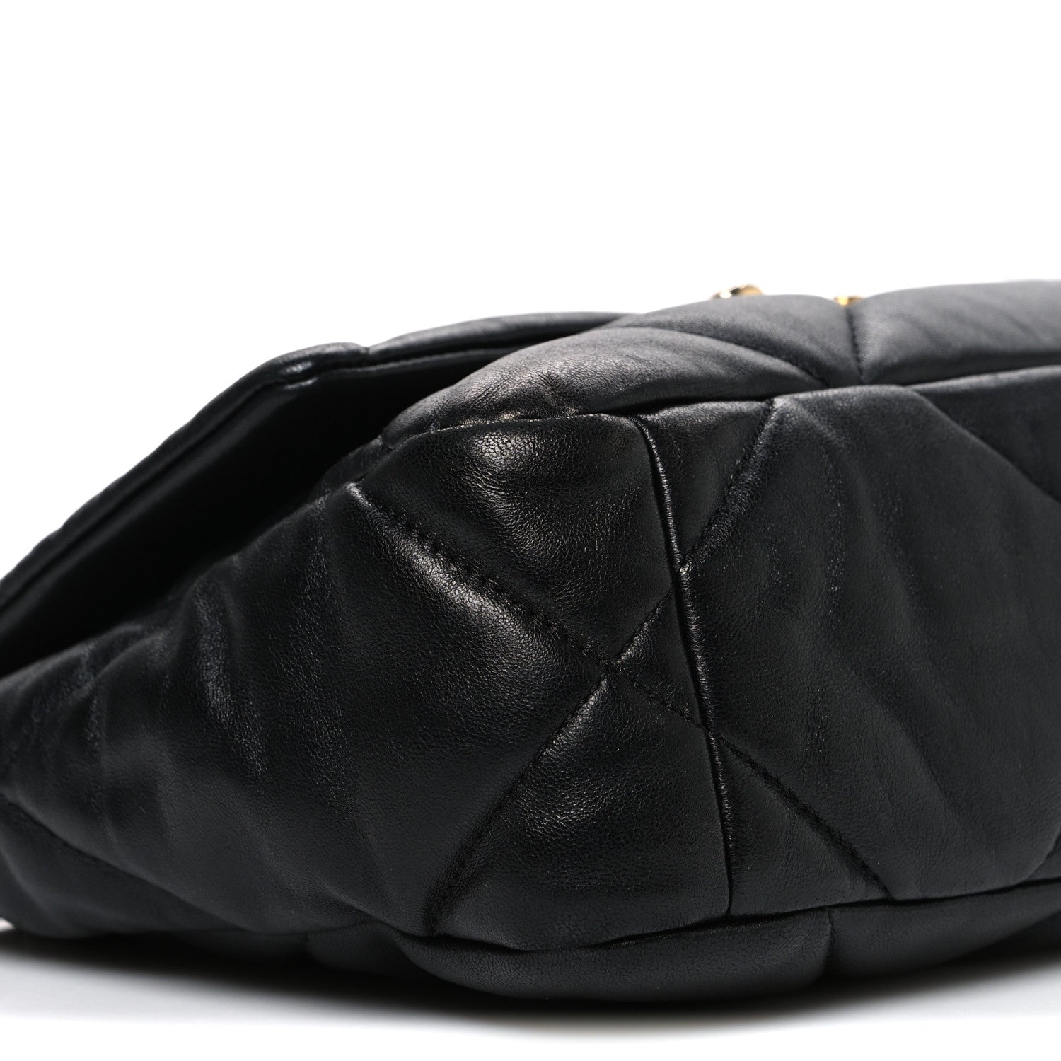 Chanel Lambskin Quilted Medium Chanel 19 Flap Black 9 of 10