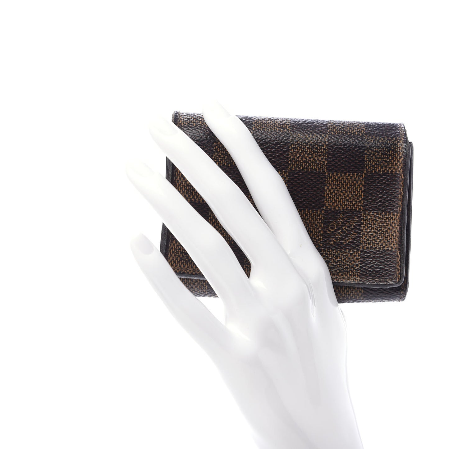 Damier Ebene Business Card Holder