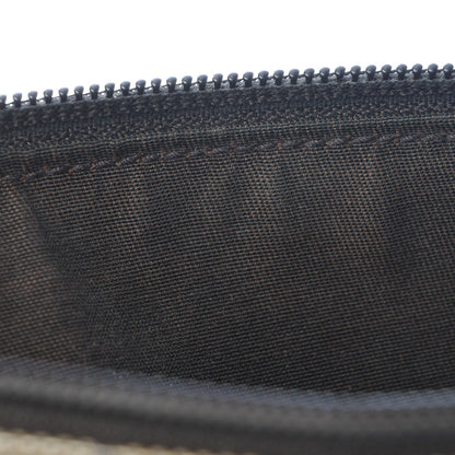 Gucci Crystal Monogram Small Flat Messenger Bag Dark Brown 8 of 10