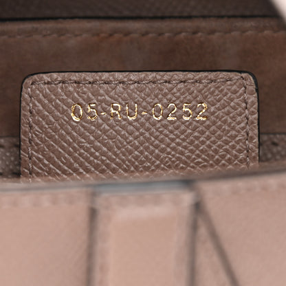 Christian Dior Grained Calfskin Saddle Bag Warm Taupe 7 of 11