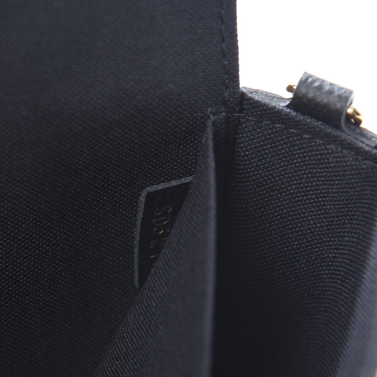 Louis Vuitton Empreinte Pochette Felicie Chain Wallet Black 9 of 14