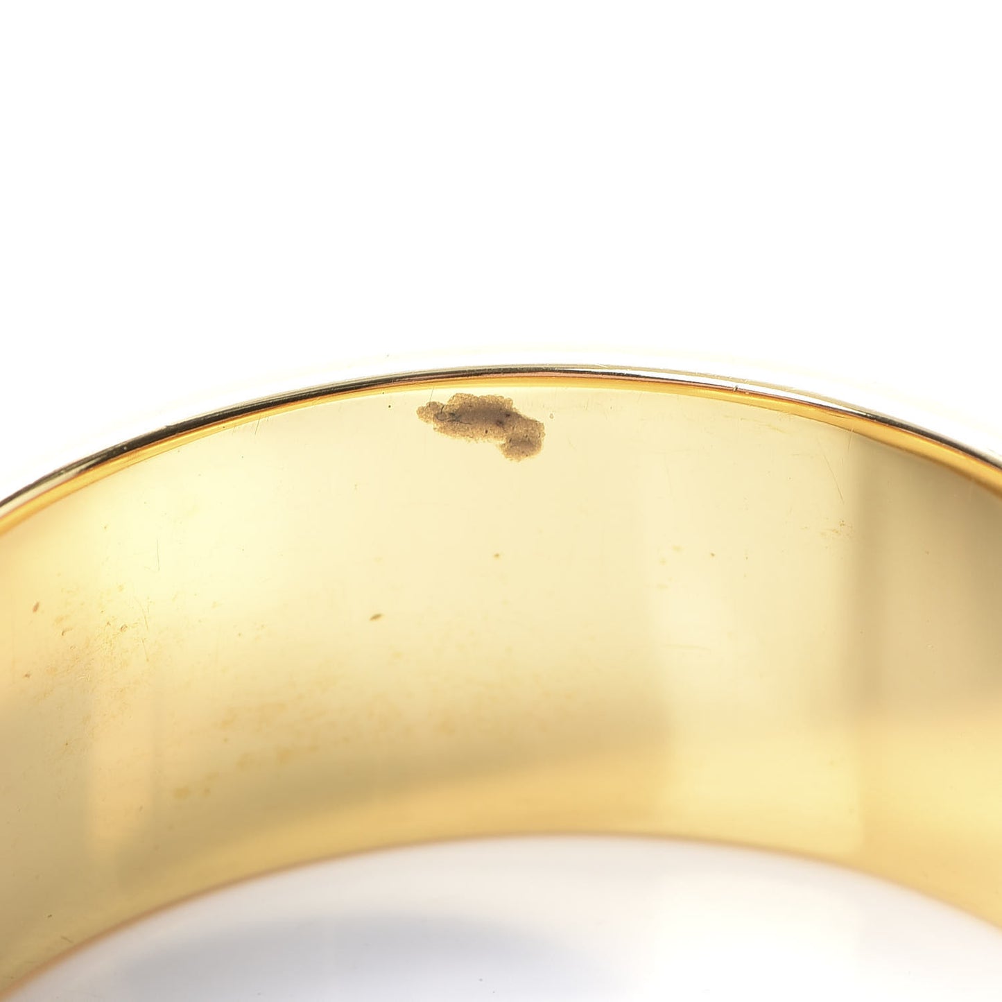 Enamel Printed Wide Loquet Bracelet