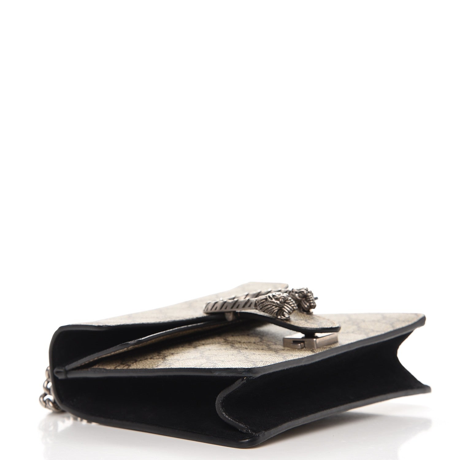 Gucci GG Supreme Monogram Mini Dionysus Shoulder Bag Black 5 of 8