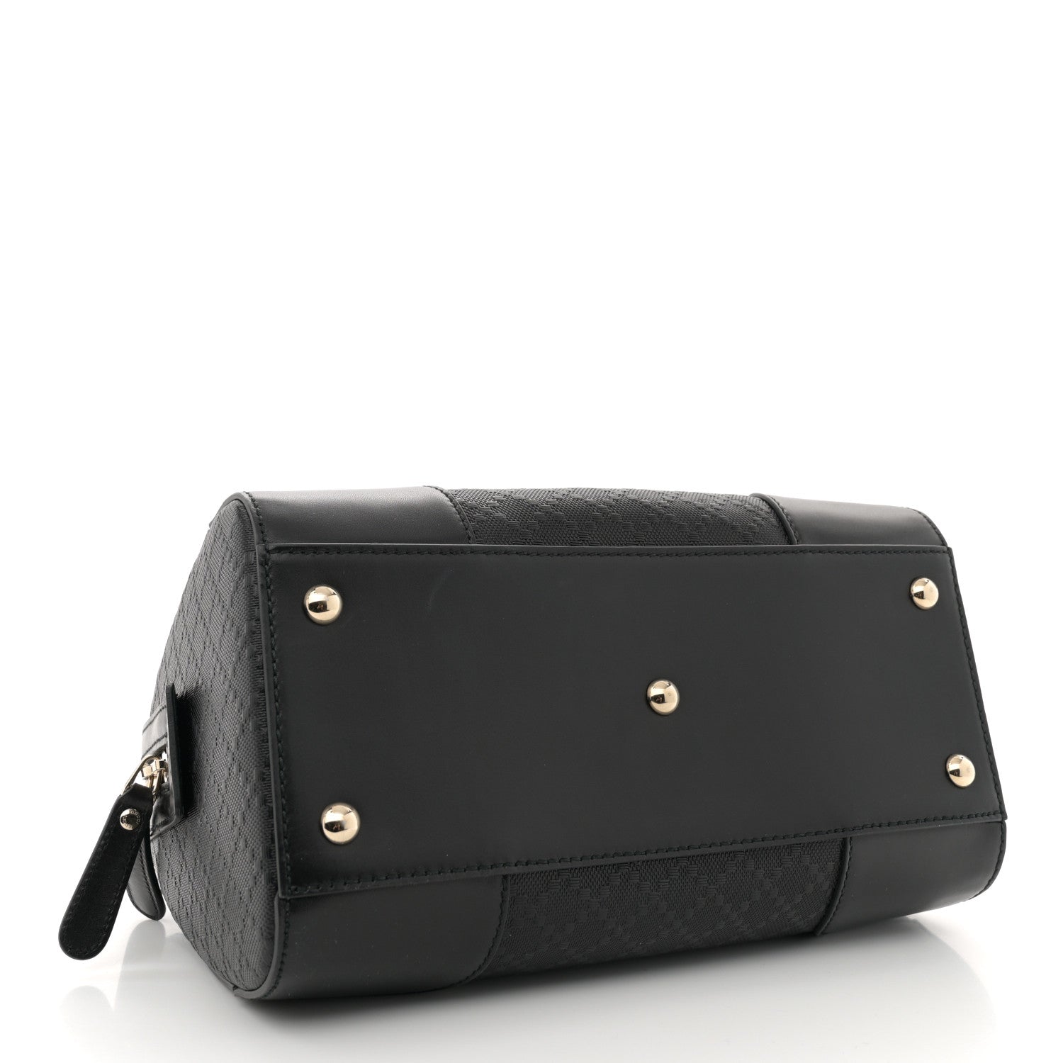 Gucci Hilary Lux Bright Diamante Top Handle Bag Black 4 of 13