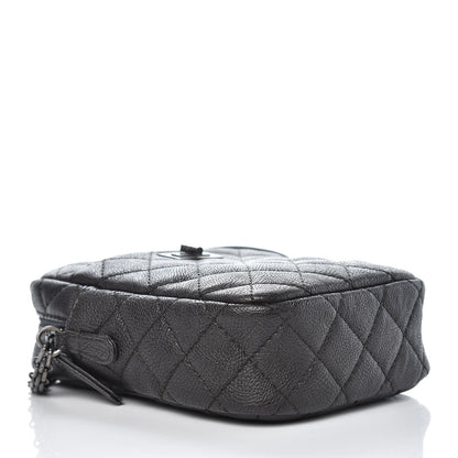 Chanel Grained Calfskin Quilted Reissue Camera Case Black 4 of 7