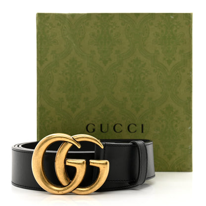 Gucci Calfskin Double G 40mm Belt 120 48 Black 5 of 5