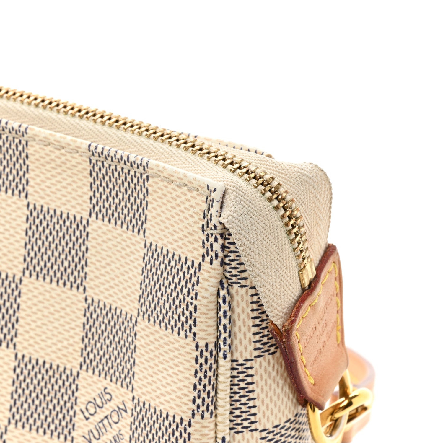 Louis Vuitton Damier Azur Pochette Accessories NM 20 of 21