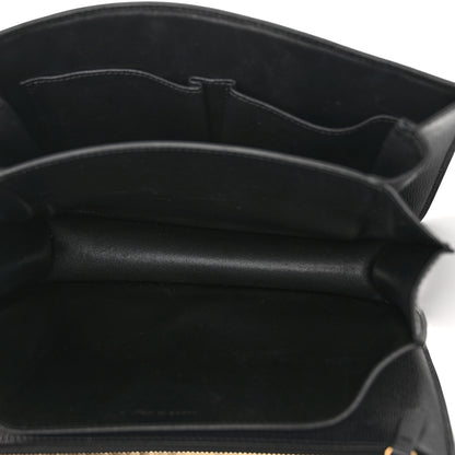 Celine Liege Calfskin Medium Classic Box Flap Bag Black 5 of 12