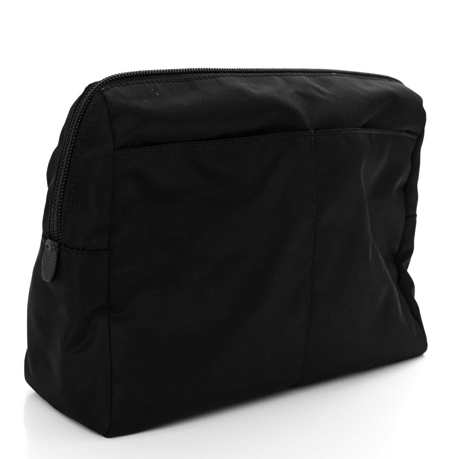 Prada Re-Nylon Saffiano Travel Pouch Black Astrale 3 of 9