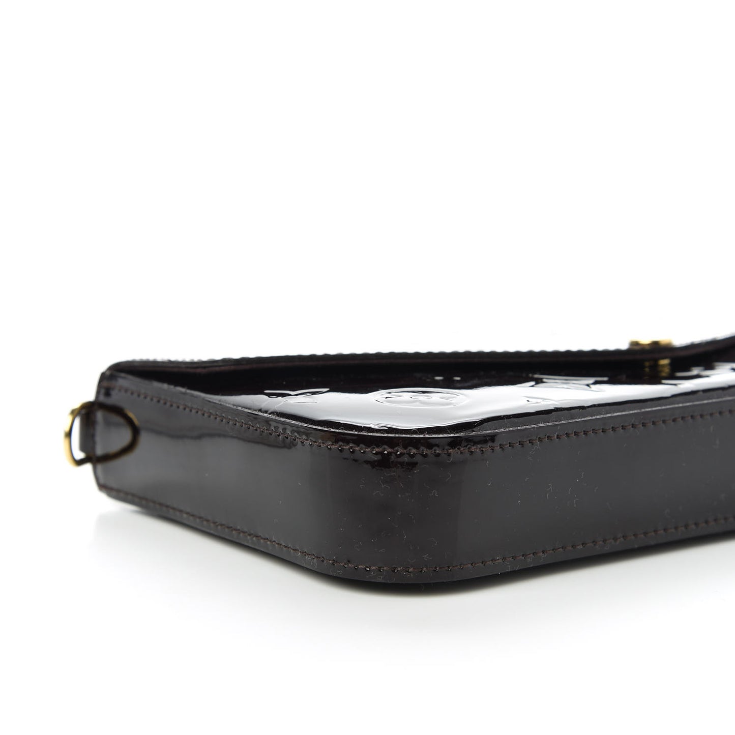 Vernis Pochette Felicie Chain Wallet Amarante