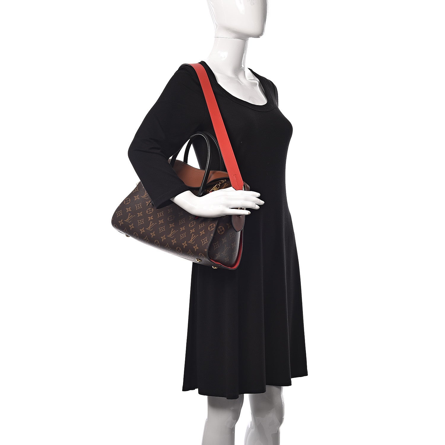 Louis Vuitton Monogram Tuileries Caramel Rouge 2 of 10