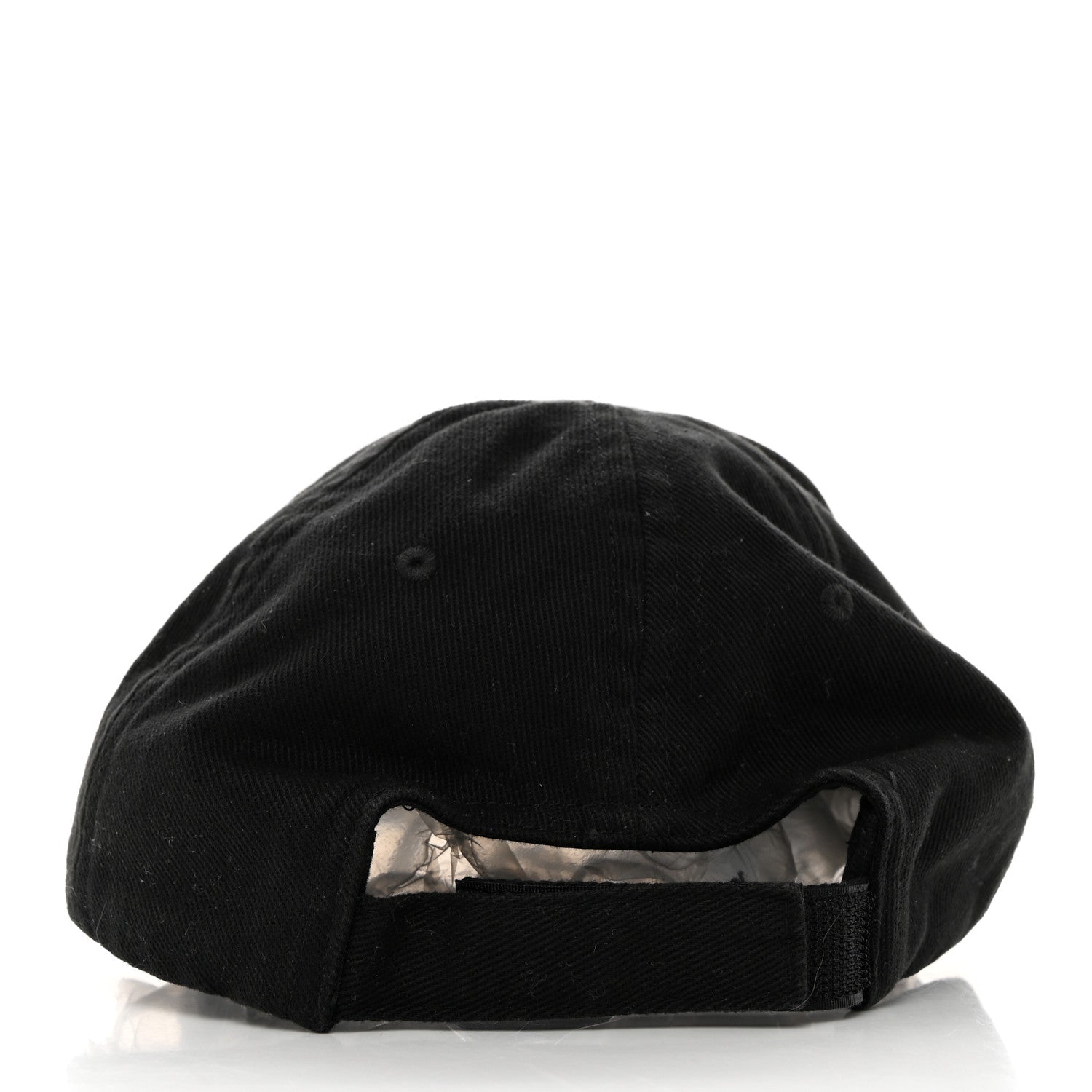 Balenciaga Cotton Drill Logo New Baseball Hat L Black 6 of 9