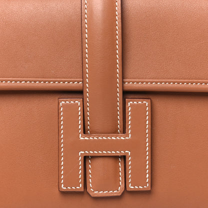 Hermes Swift Jige Elan 29 Clutch Gold 8 of 8