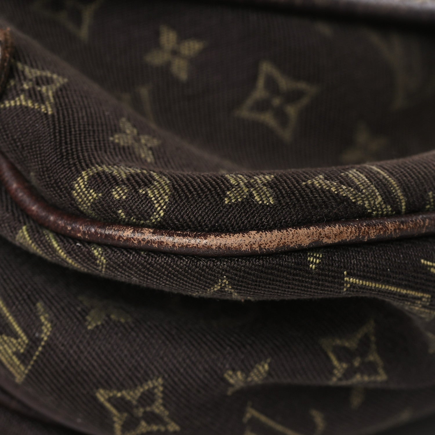 Louis Vuitton Monogram Mini Lin Saumur Ebene 10 of 12