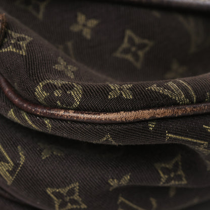 Louis Vuitton Monogram Mini Lin Saumur Ebene 10 of 12