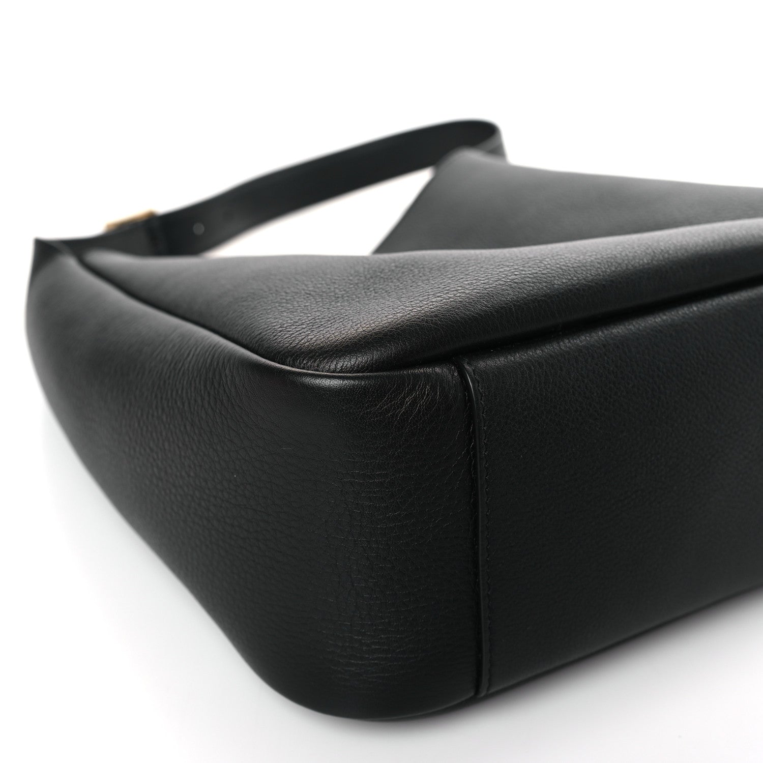 Saint Laurent Smooth Calfskin Small Le 5 A 7 Soft Hobo Black 8 of 10