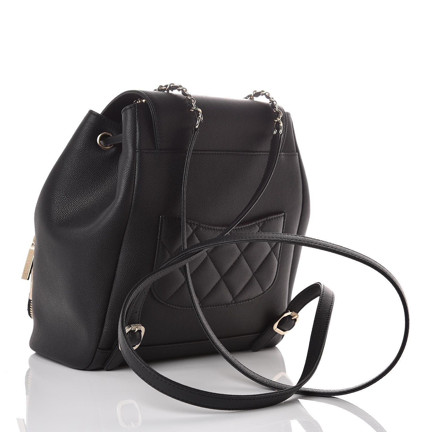 Chanel Caviar Quilted Business Affinity Backpack Black 2 of 10