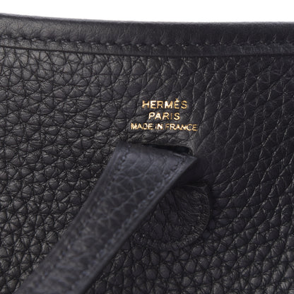 Hermes Taurillon Clemence Evelyne TPM Black 6 of 10