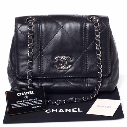 Chanel Lambskin Small Soft Touch Flap Black 9 of 9