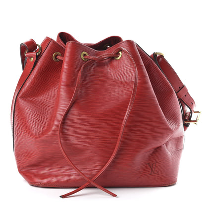 Louis Vuitton Epi Petit Noe Castillan Red 1 of 10