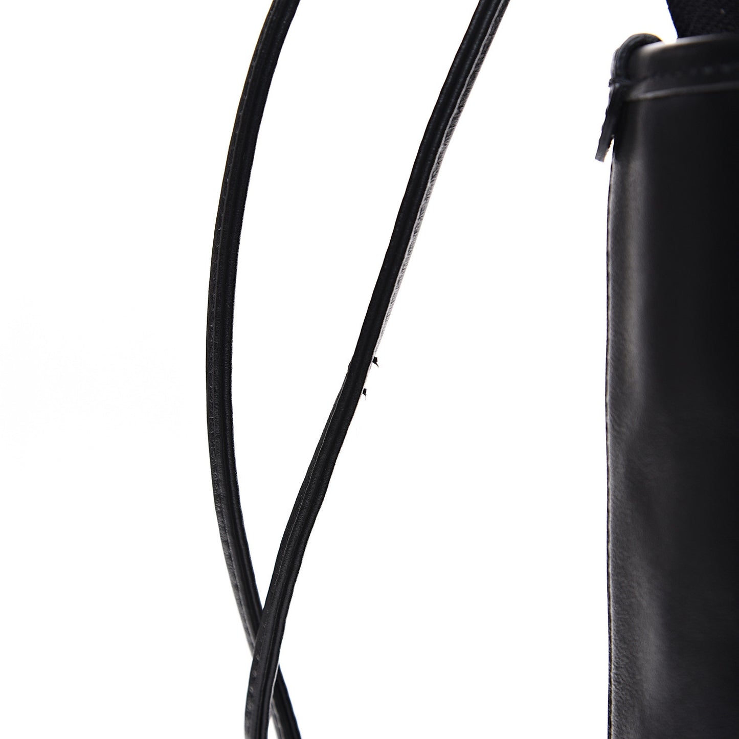 Calfskin Embossed Monogram Large Teddy Shopping Bag Black