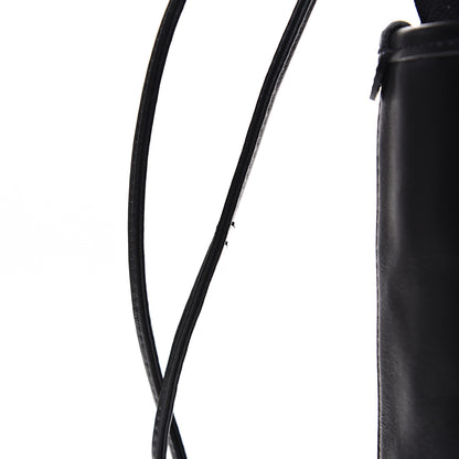 Saint Laurent Calfskin Embossed Monogram Large Teddy Shopping Bag Black 9 of 9