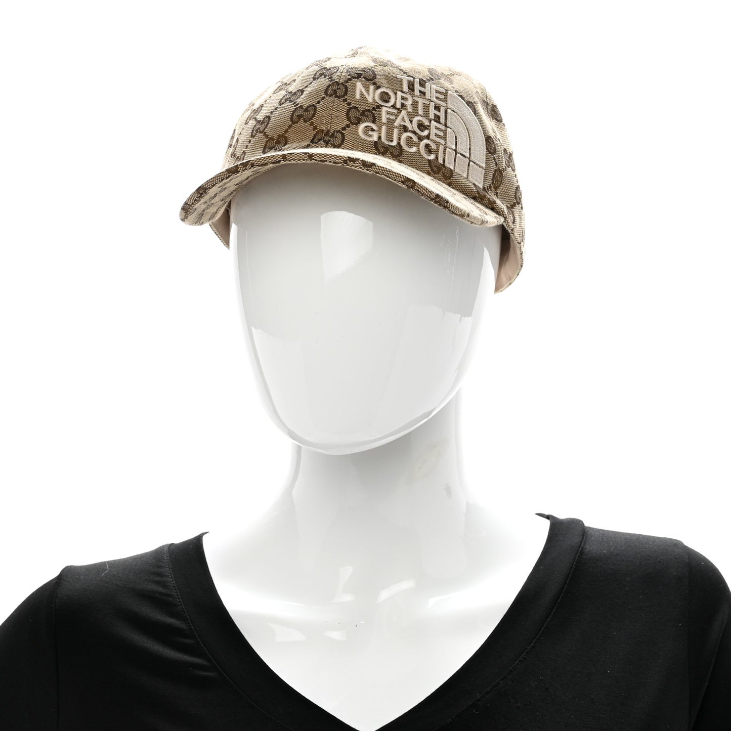 X THE NORTH FACE Monogram Baseball Hat S Beige