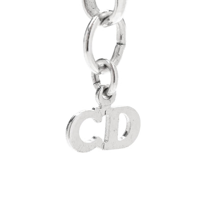 Christian Dior Lambskin Dior Logo Choker Necklace Black 5 of 5
