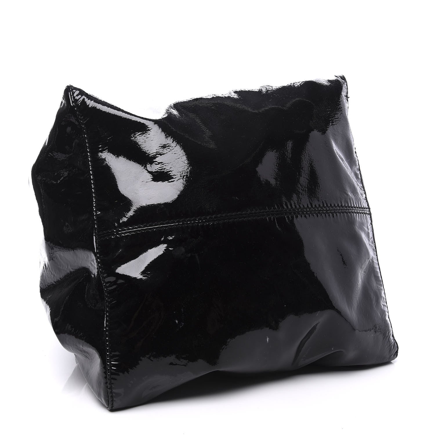 Jimmy Choo Patent Lola Oversized Tote Black 3 of 11