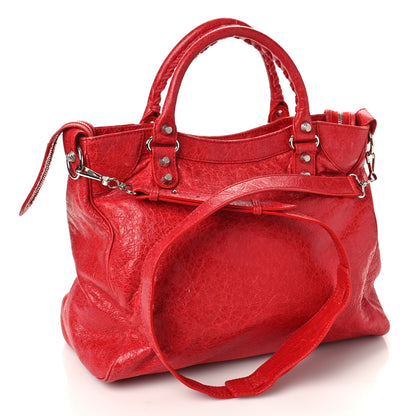 Balenciaga Agneau Giant 12 Silver Hardware Velo Rouge Cardinal 3 of 12